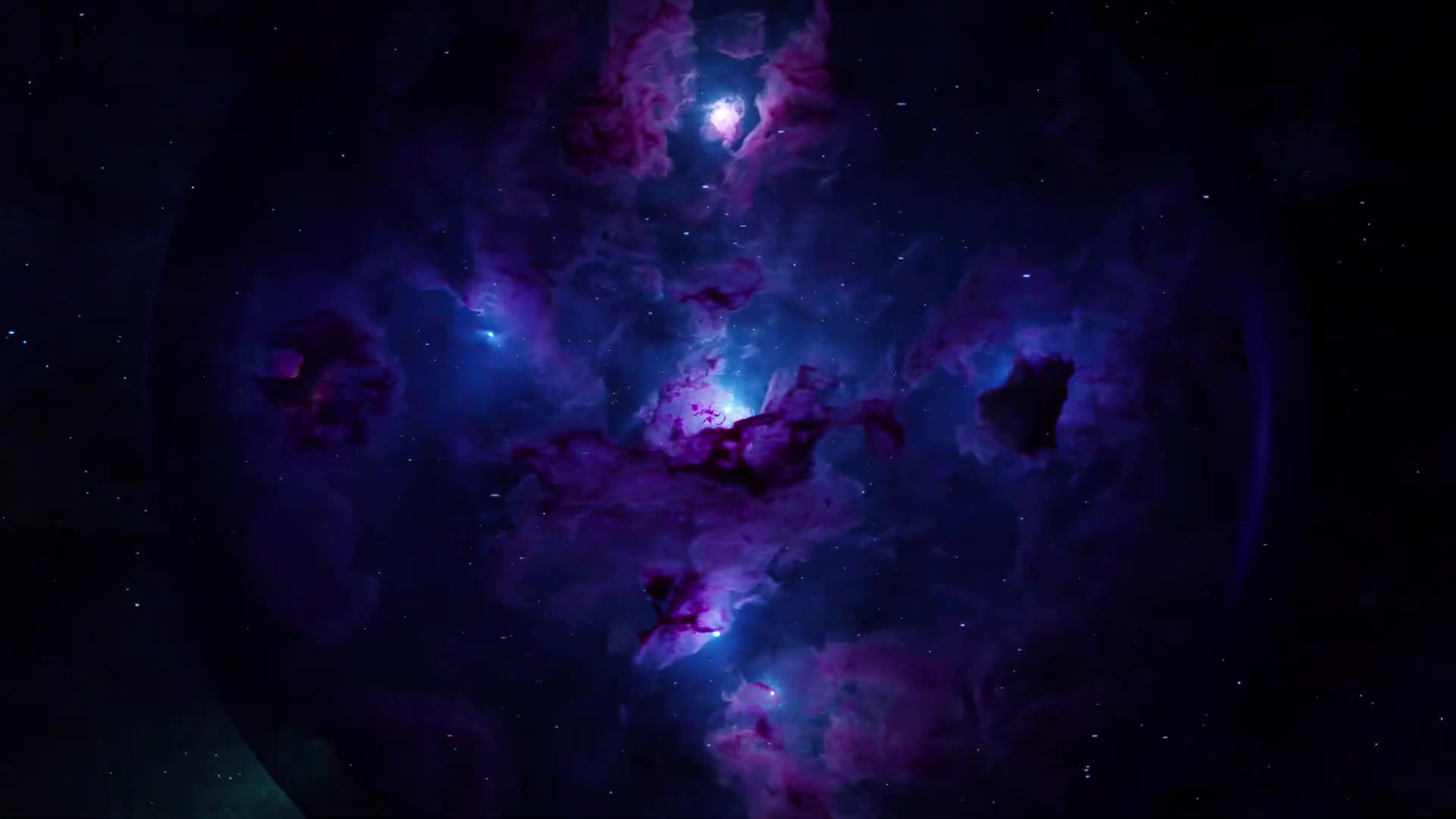 NebulaGS render of a volumetric nebula
